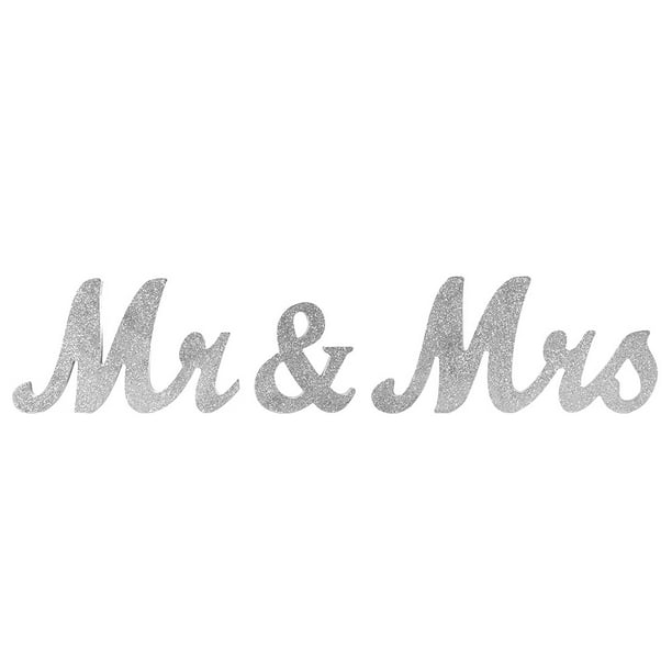 Mr And Mrs Glitter White Heart Home Decor Hanging Plaque Mr And Mrs Glitter White Heart Home Decor Hanging Plaque